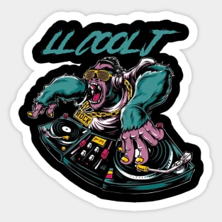 LL COOL J RAPPER Sticker